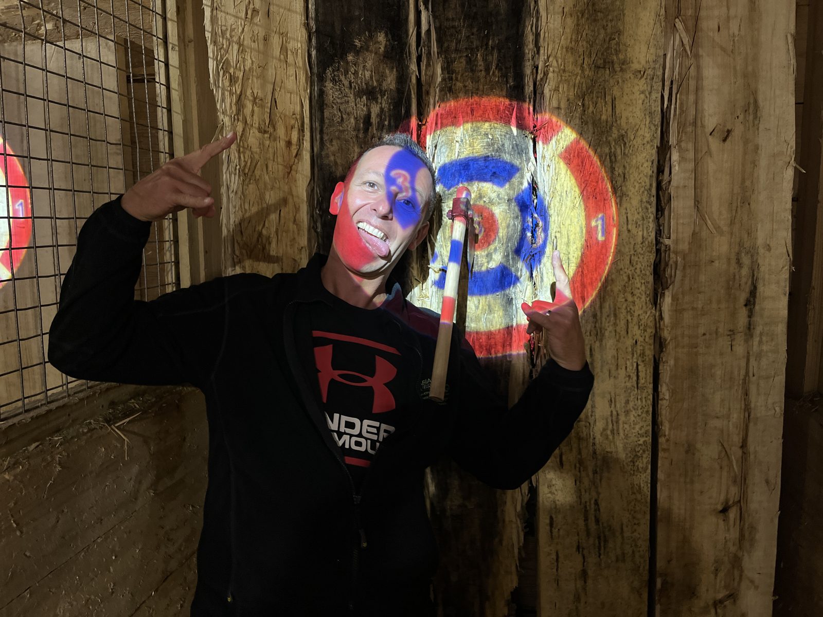 Groupe en pleine activité paintball chez Team Square
